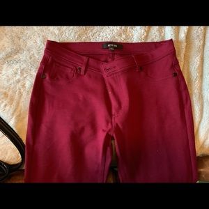 Red skinny jeans. Active USA new with tags